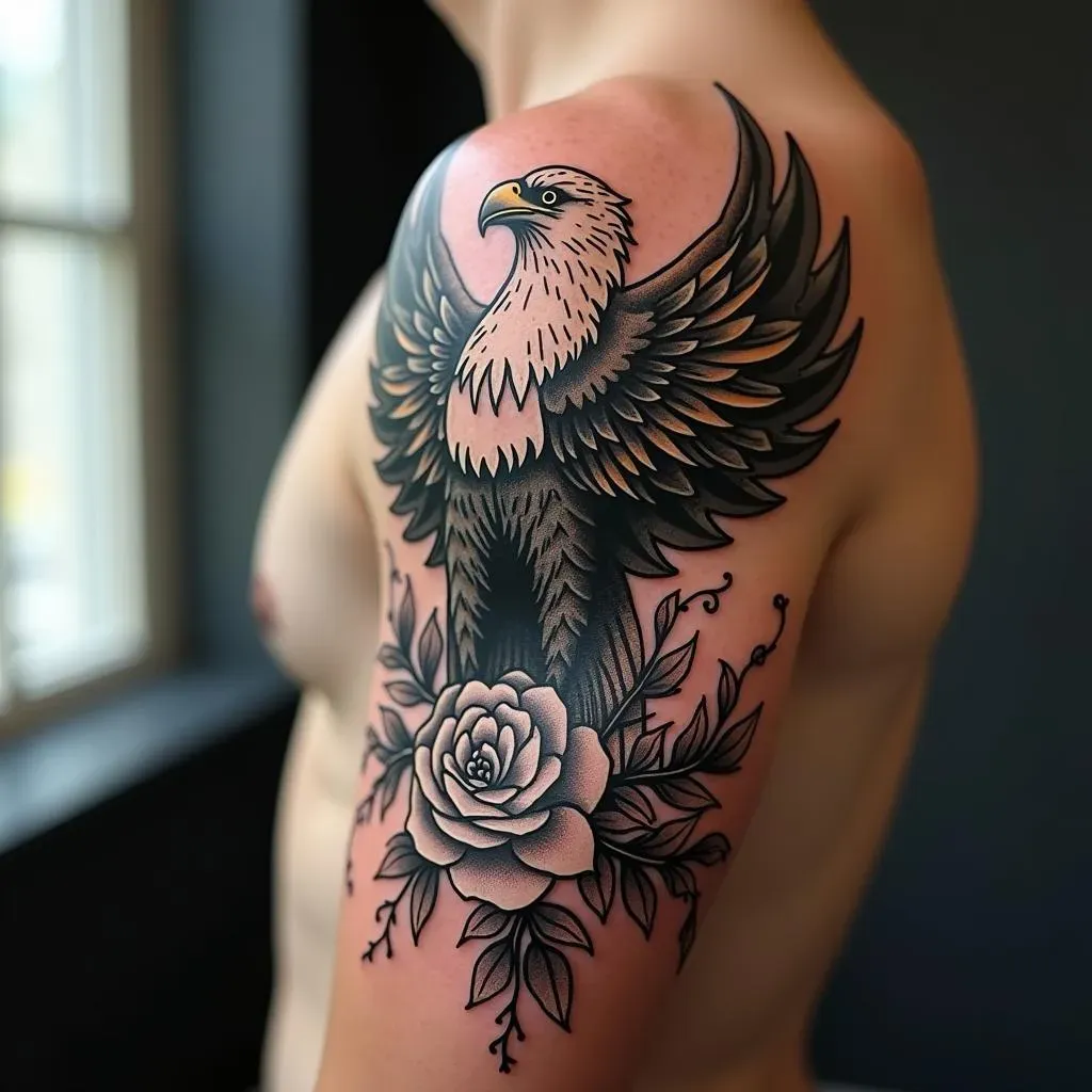 40 Striking Eagle Tattoo Designs for Men: Ideas and Inspiration