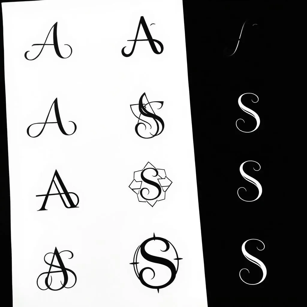 Discover Unique A and S Tattoo Designs for a Sensational Look