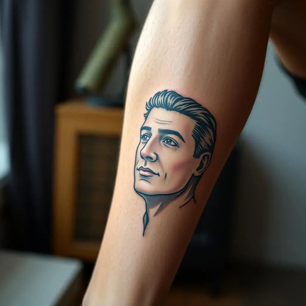 Aftercare and Maintaining Your Portrait Leg Tattoo: A Man's Guide