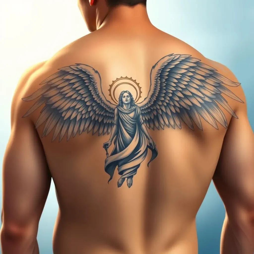 Powerful Angel Tattoos for Men: Ideas & Designs