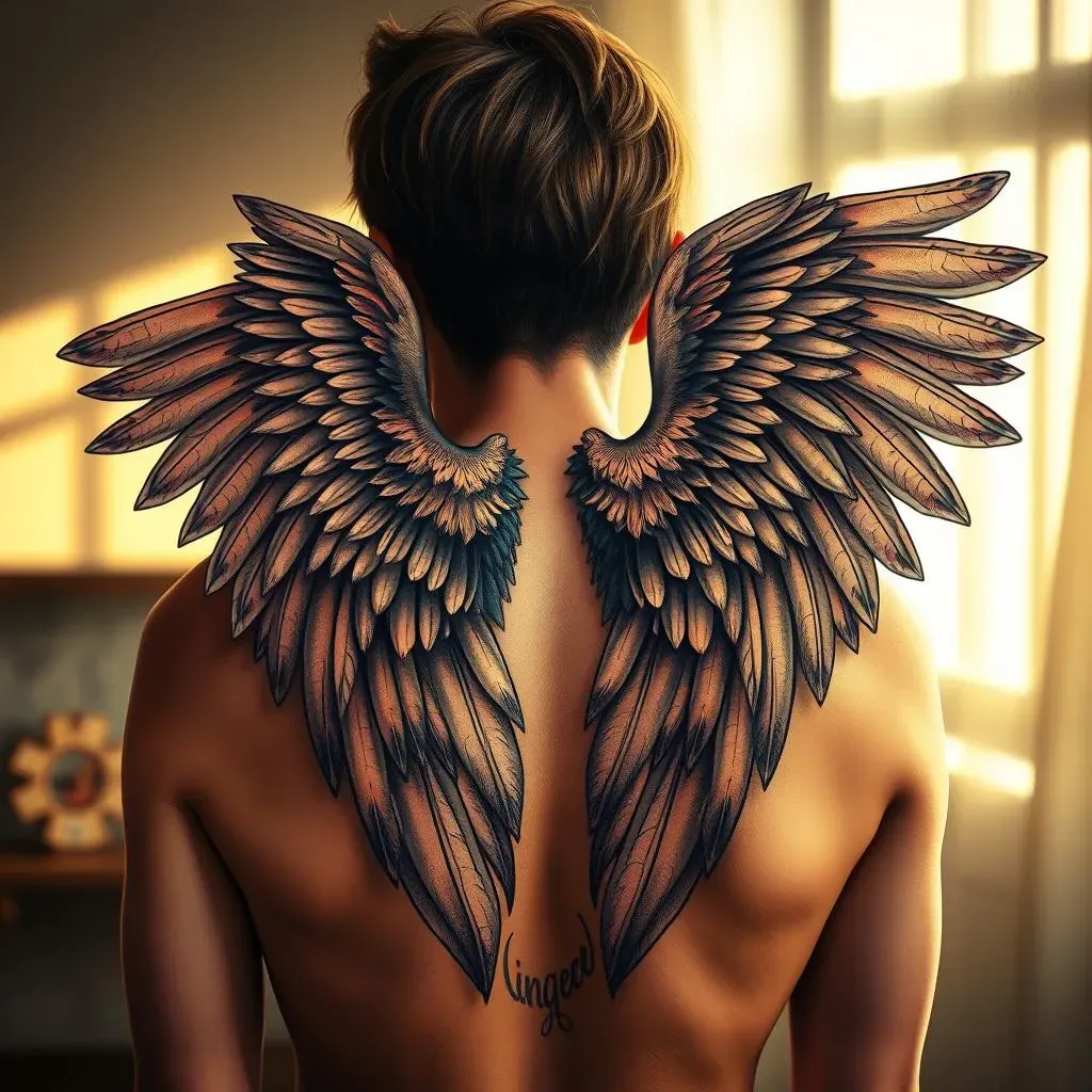 Angel Wings Tattoo Designs: Styles and Variations