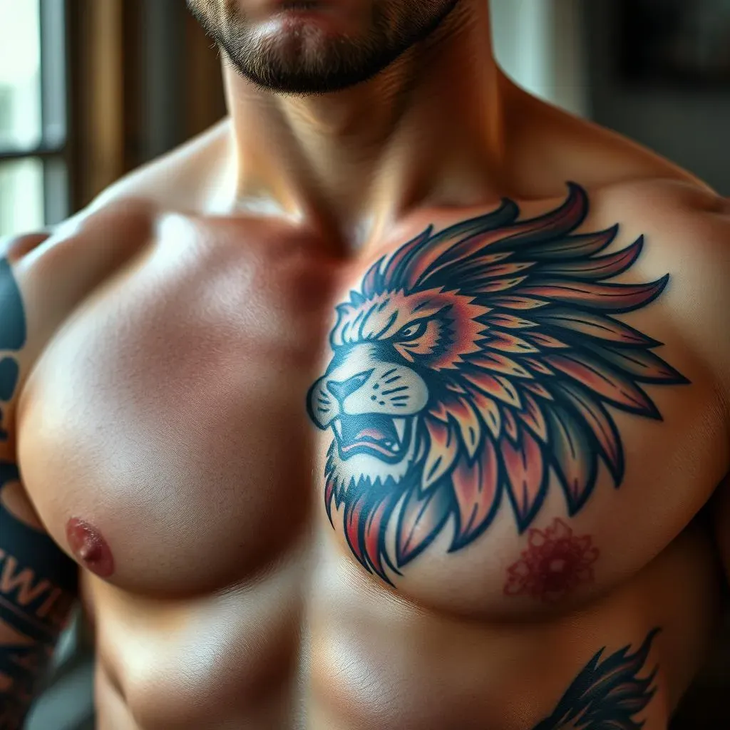 Ultimate Animal Chest Tattoos for Men