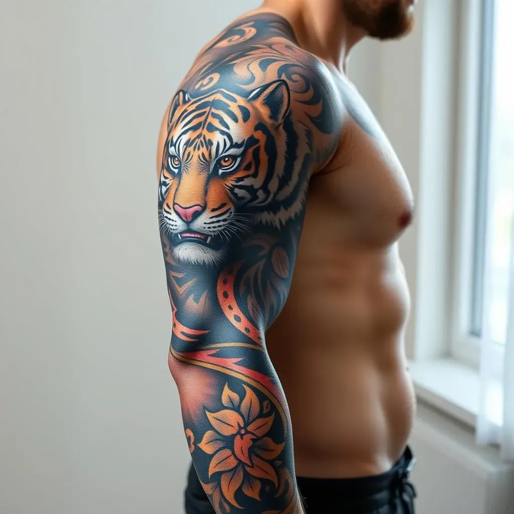 Animal Tattoo Sleeve Ideas for Men: Styles and Placement