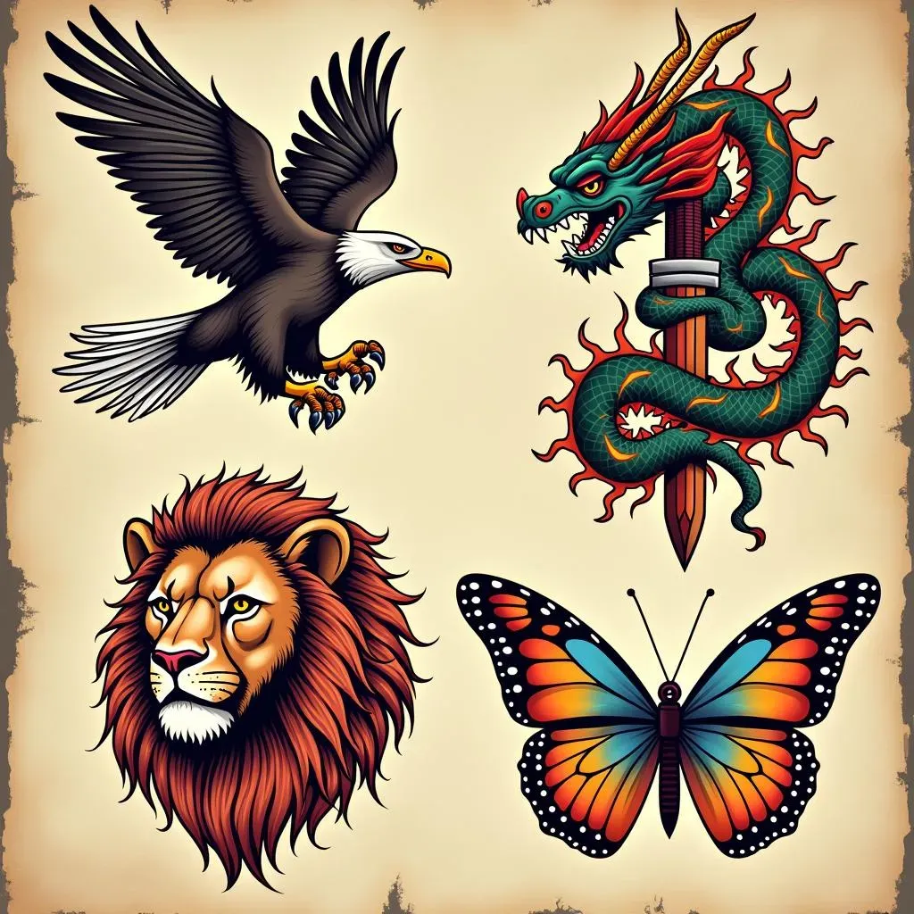 Animal Tattoos: Exploring the Symbolism of Birds, Dragons, and More