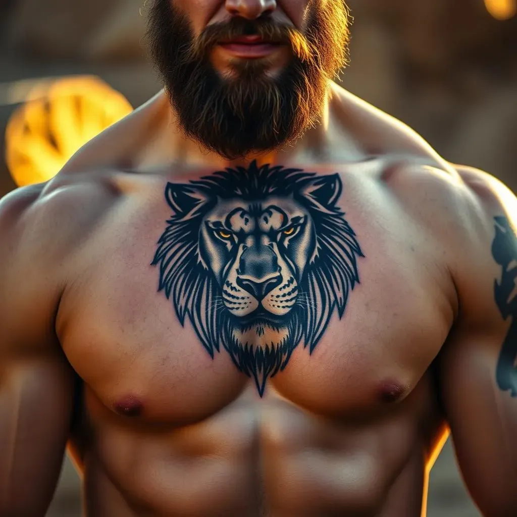 Unleash Your Inner Beast: The Ultimate Guide to Animal Tattoos for Men Chest