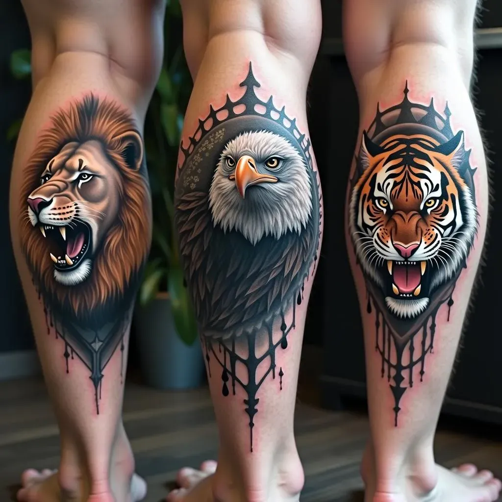 Unleash Your Inner Beast: The Ultimate Guide to Animal Tattoos for Men's Legs