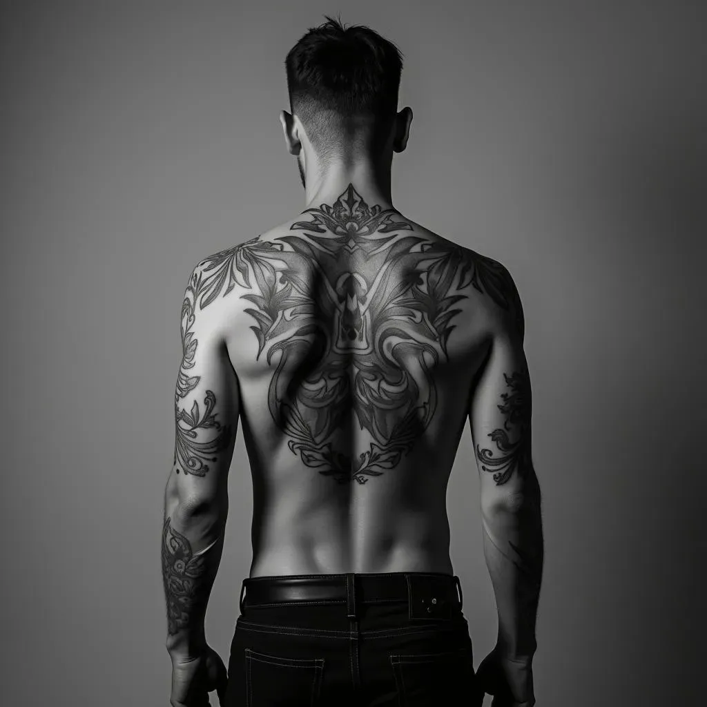 Ultimate Guide: Back and Chest Tattoos for Men