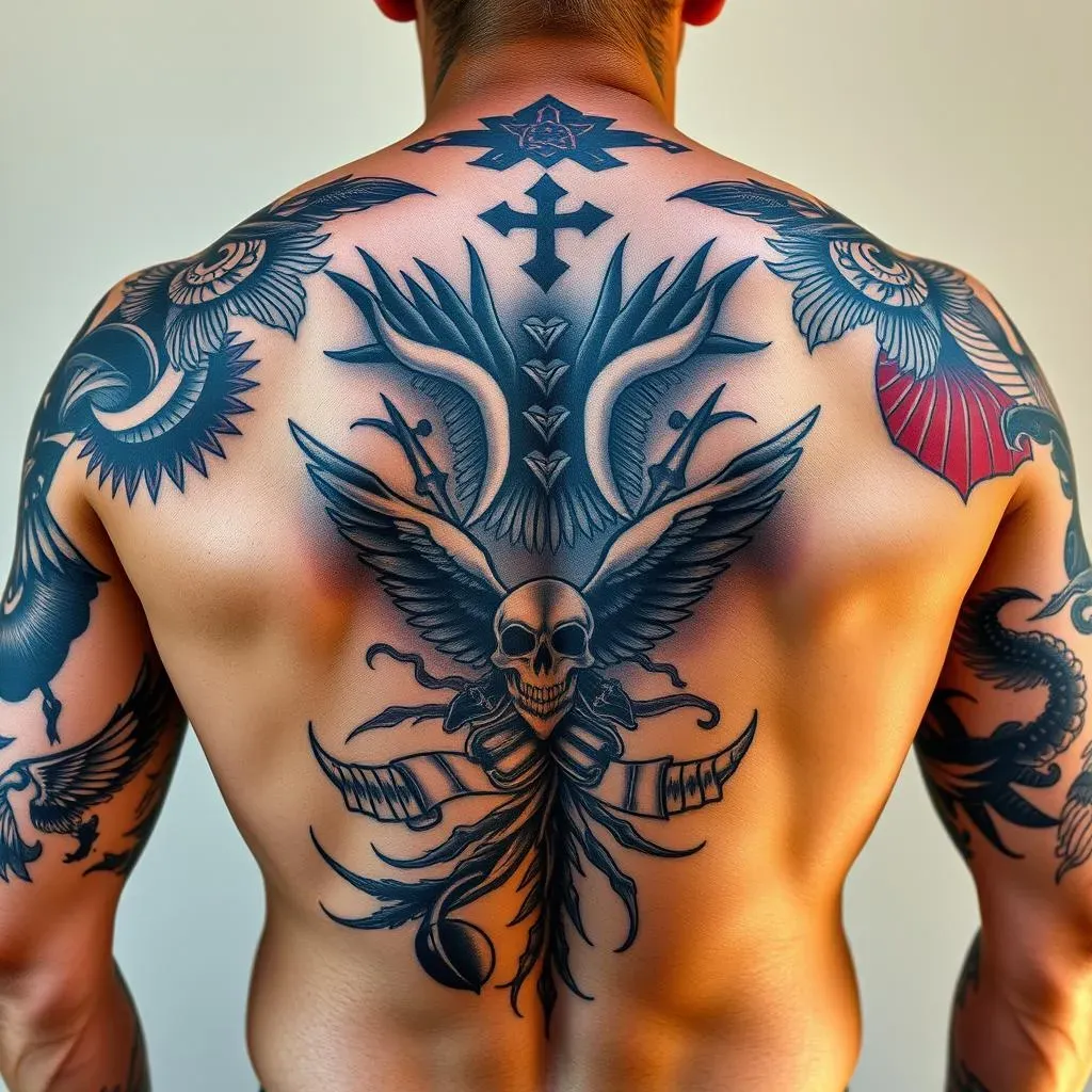 Ultimate Full Back Tattoo Ideas for Men