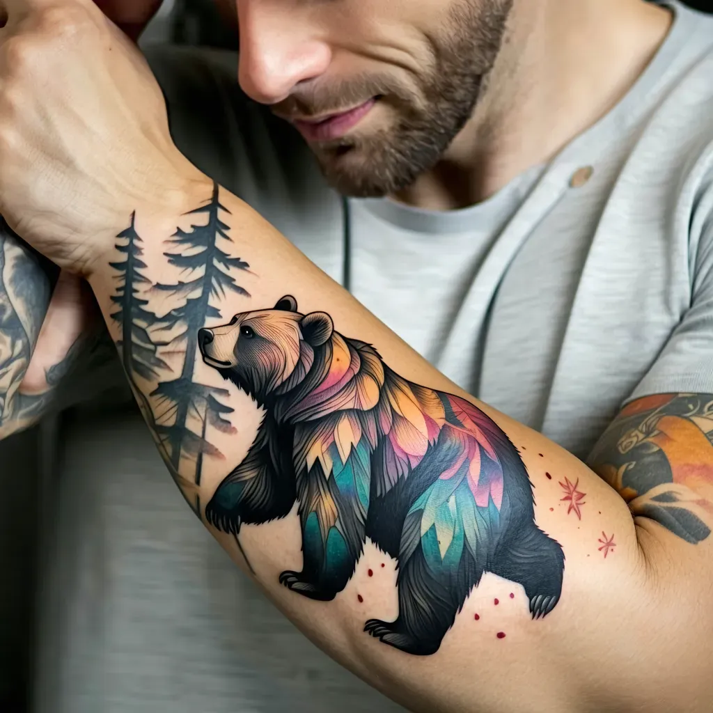 Bear Tattoo Aftercare and Maintenance Tips for Men