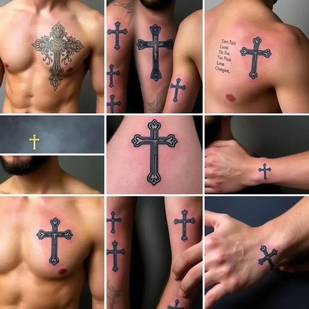 Best Cross Tattoo Placement Ideas for Men