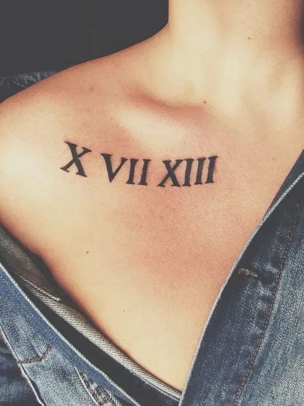 Beyond the Basics: Style Variations for Tattoo Designs Roman Numerals