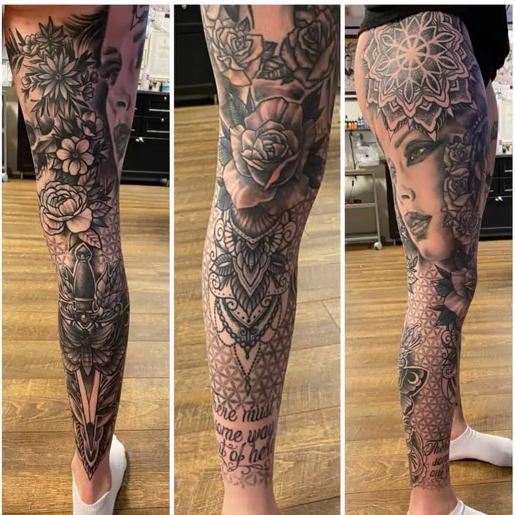 Beyond the Ink: Living With Your Leg Art
