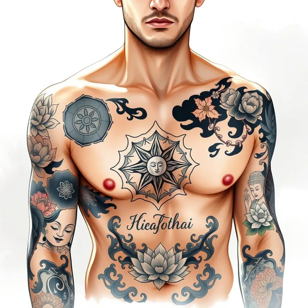 Powerful Buddhist Tattoo Ideas for Men: Find Your Zen