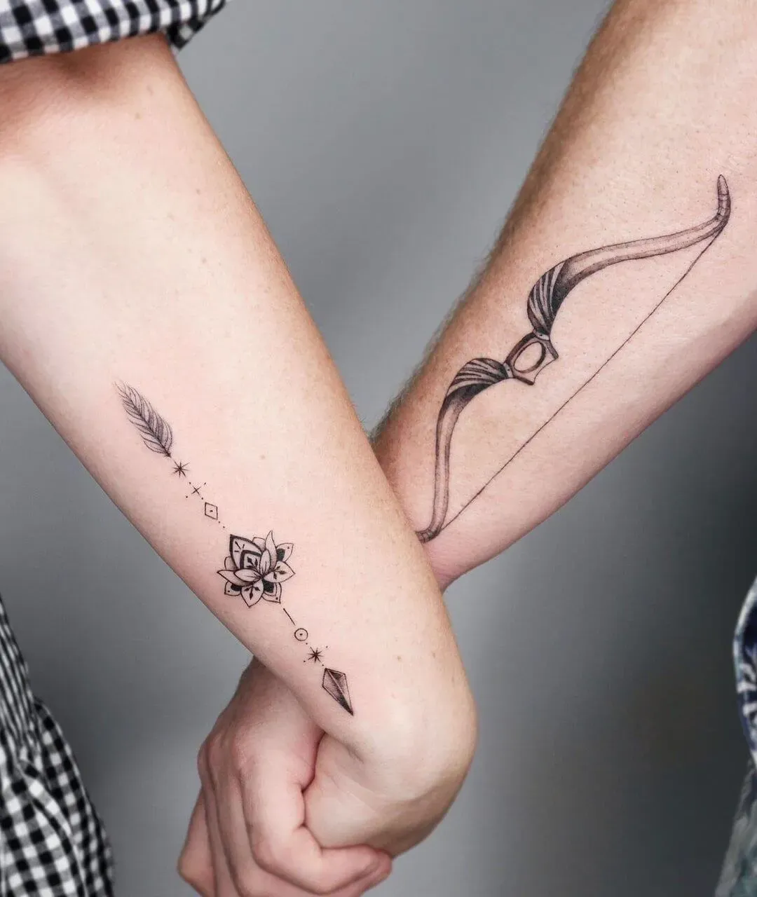 Caring for and Living With Your True Love Couple Tattoo Designs