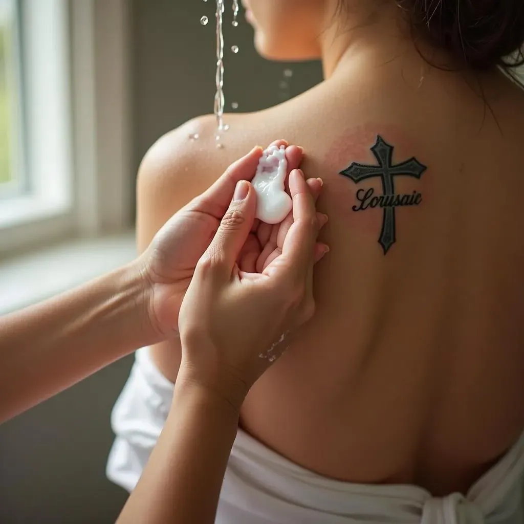 Caring for Your Cross Tattoo with a Name