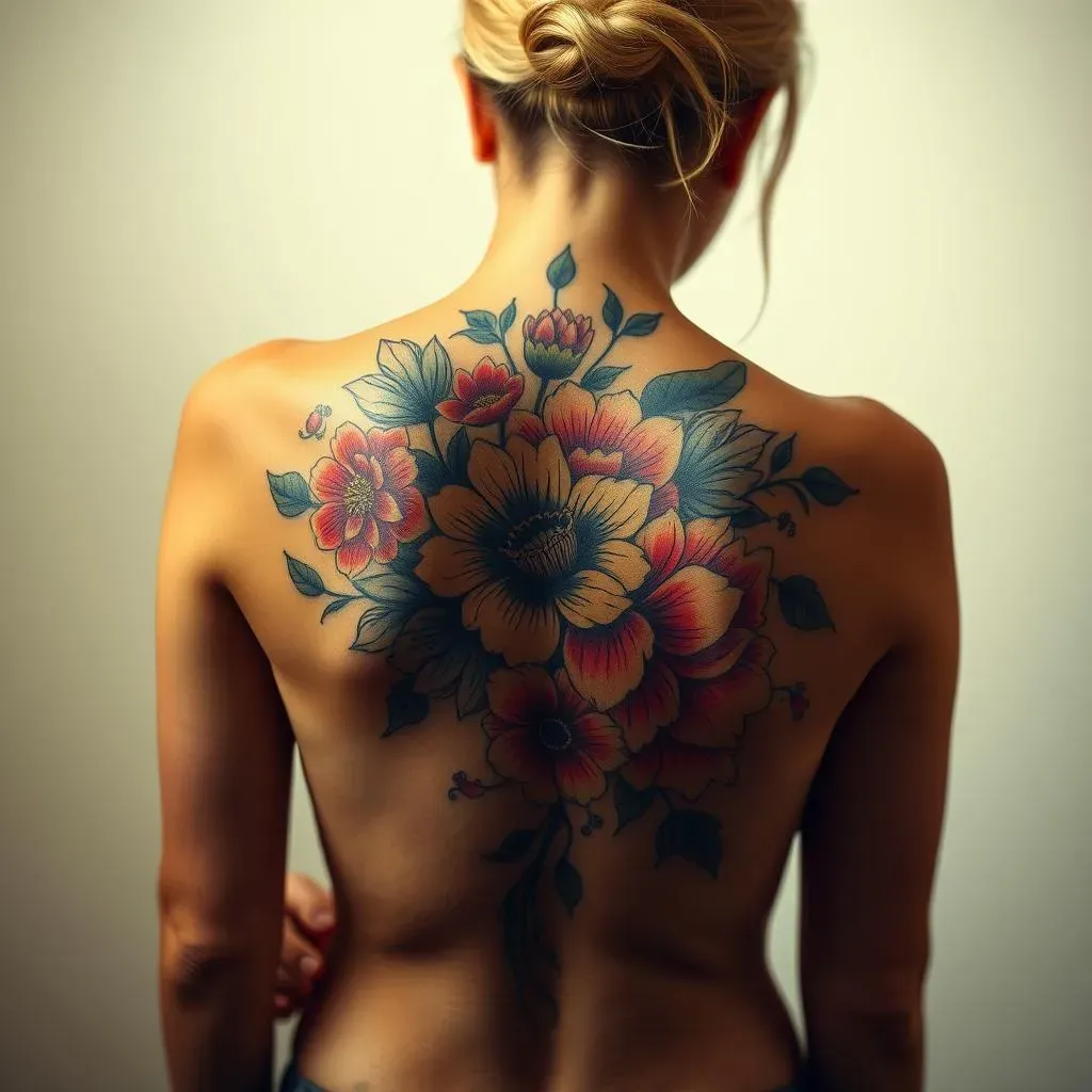 Caring for Your Floral Back Tattoo: Aftercare and Maintenance