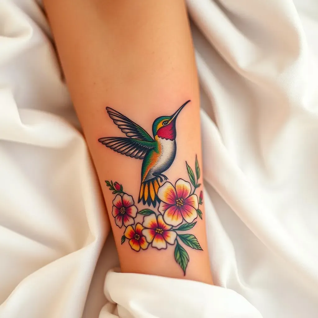 Caring for Your Hummingbird and Flower Tattoo: A Lasting Impression
