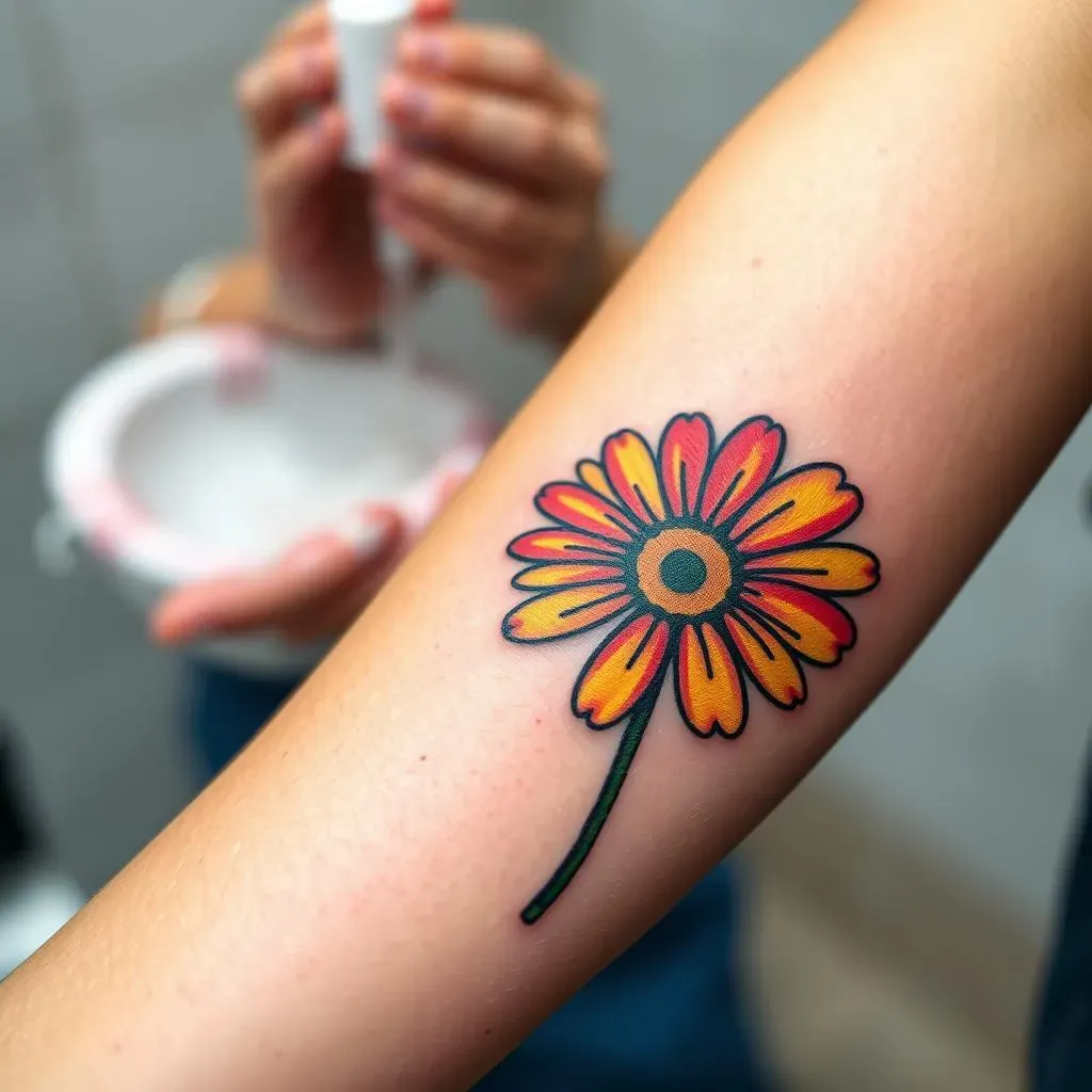 Caring for Your New Daisy Tattoo