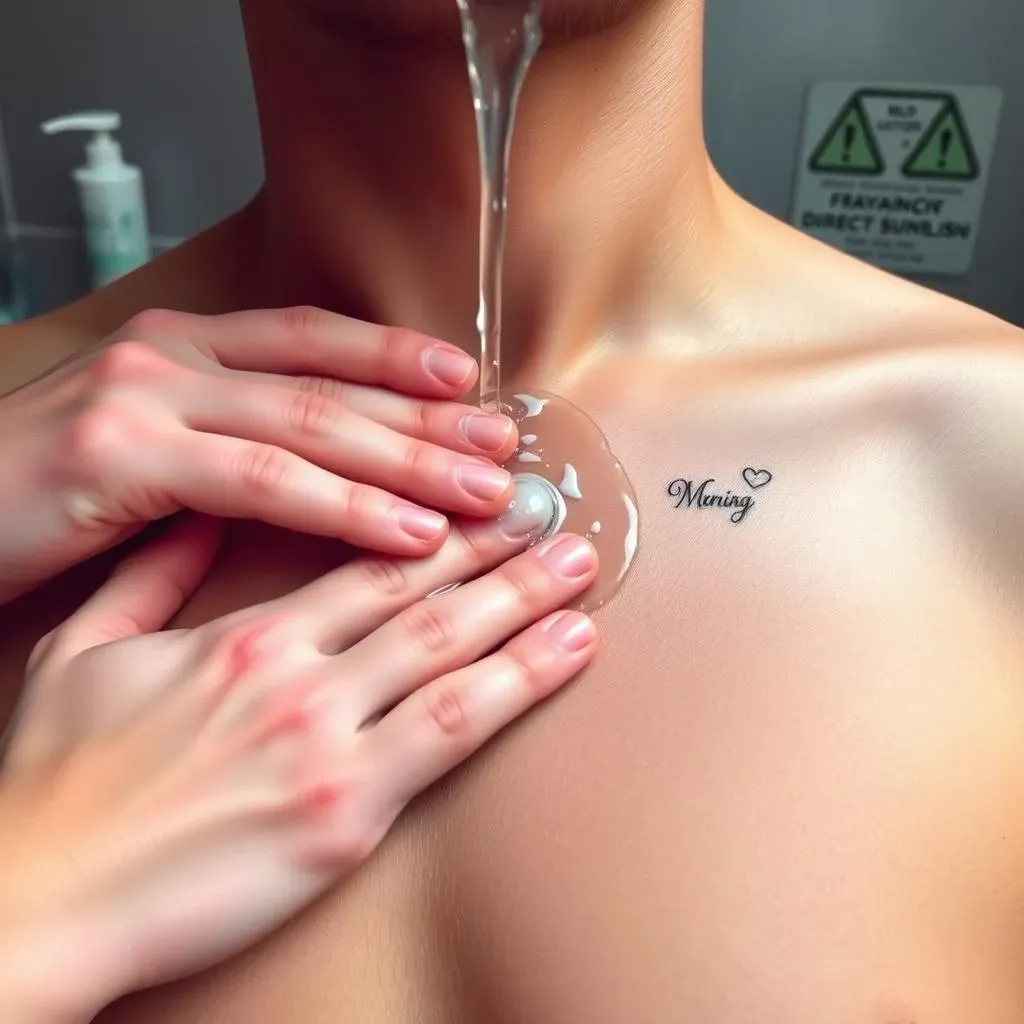 Caring for Your New Simple Chest Tattoo