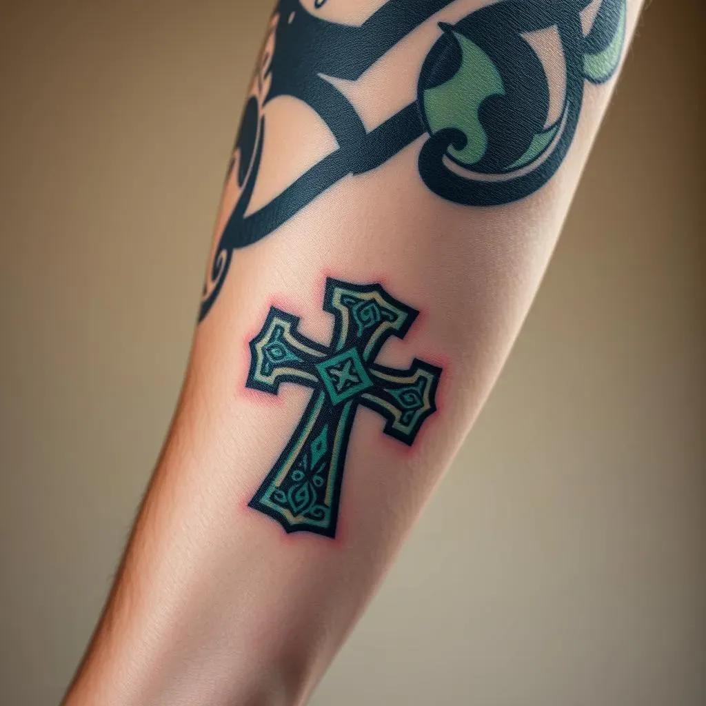 Celtic Cross Tattoos for Men: Aftercare and Maintenance