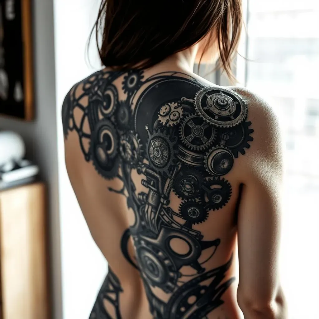 Choosing the Perfect Biomechanical Back Tattoo Design