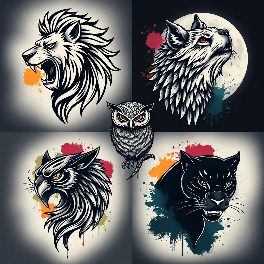 Choosing the Perfect Cool Animal Tattoo for Men: Finding Your Spirit Animal