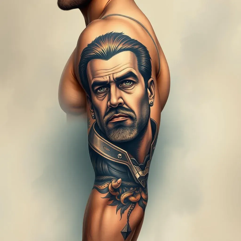 Choosing the Perfect Portrait for Your Portrait Sleeve Tattoos for Men