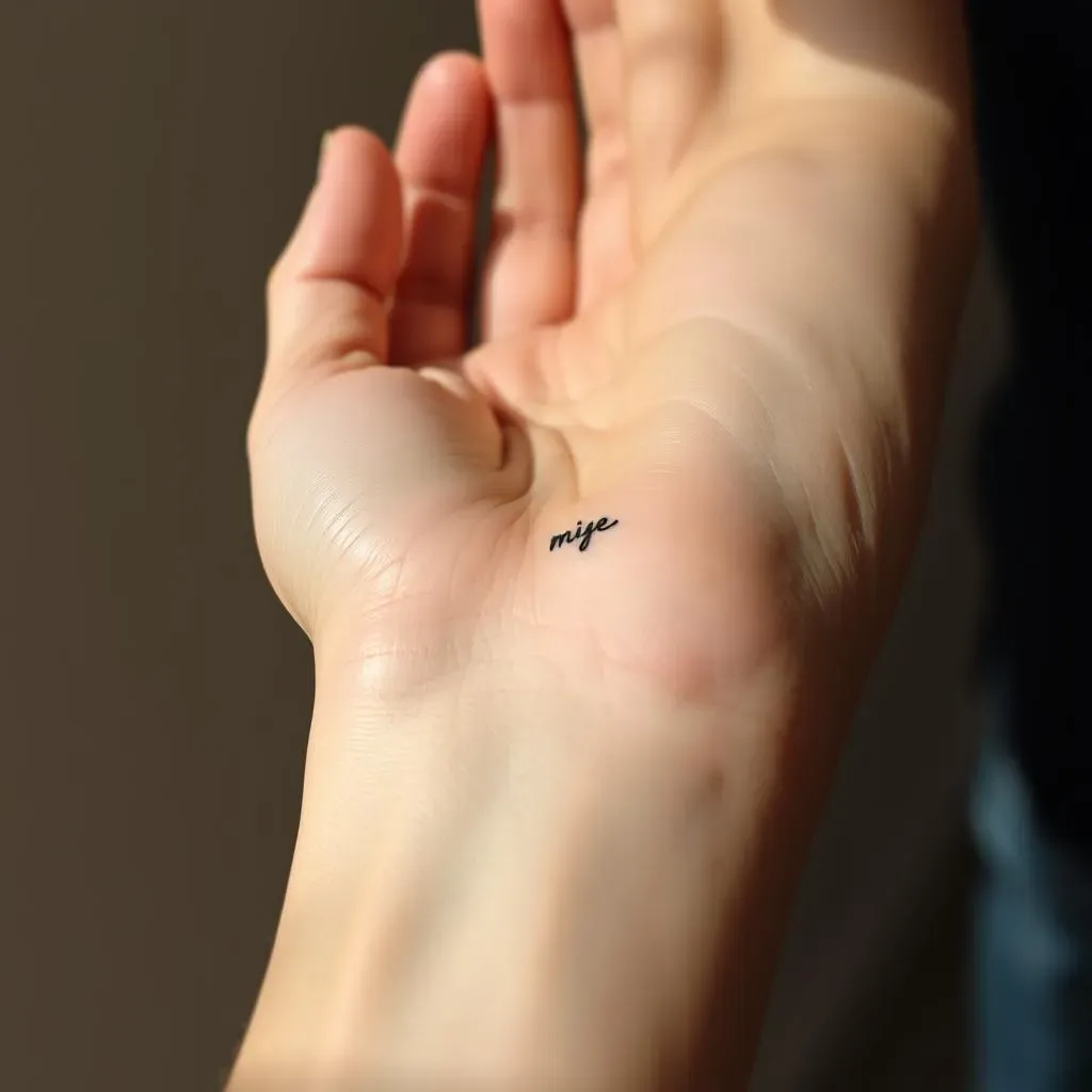 Choosing the Perfect Small Quote Tattoo for Men