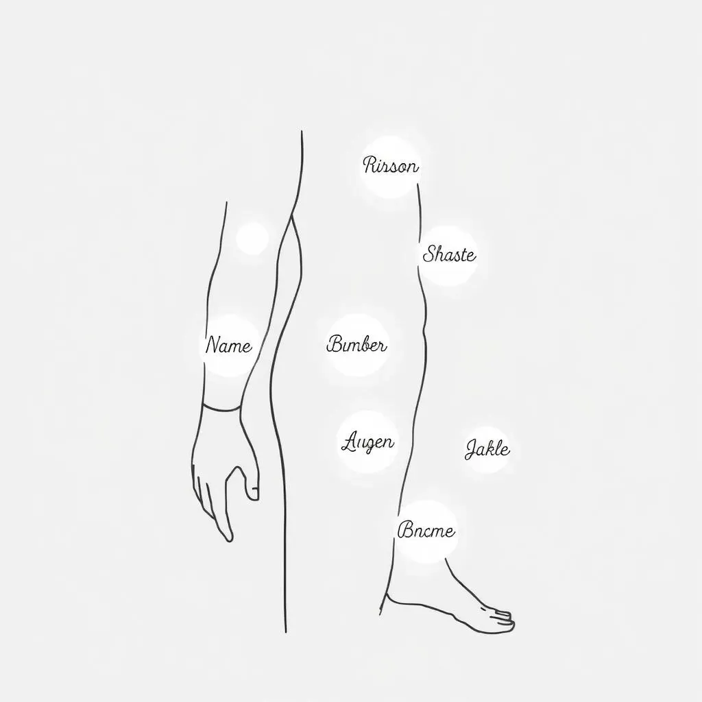 Choosing the Perfect Spot for Your Name Tattoo
