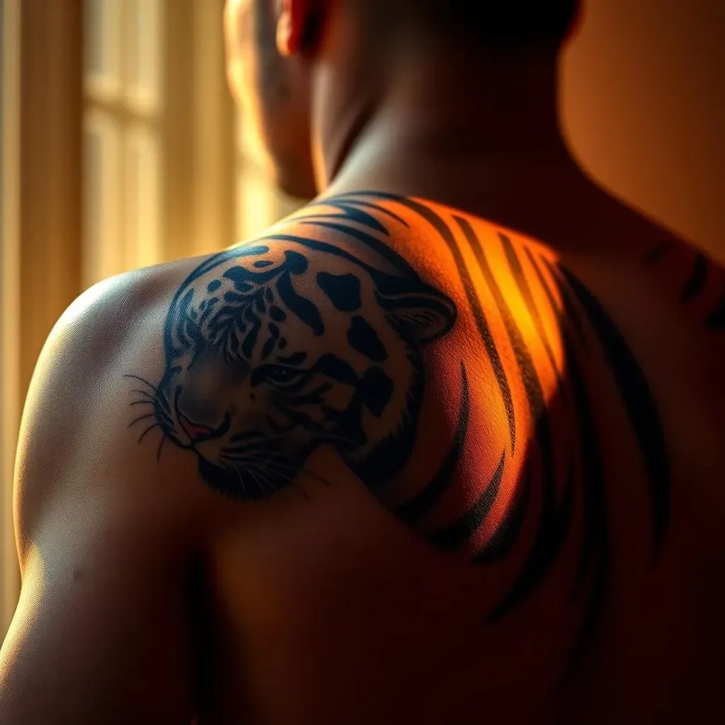 Choosing the Perfect Tiger Tattoo Design for Men: Size, Style, and Placement