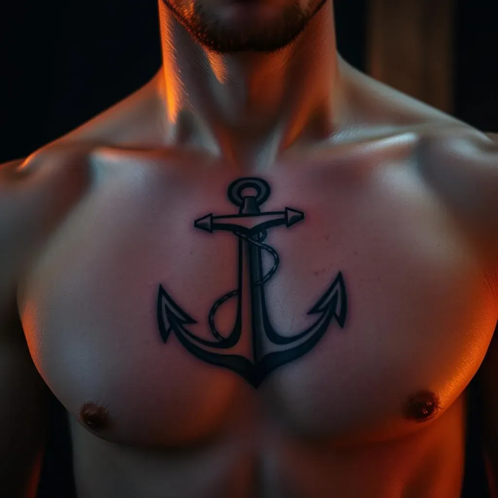 Choosing the Perfect Traditional Chest Tattoo Design for Men: Style, Size, and Placement