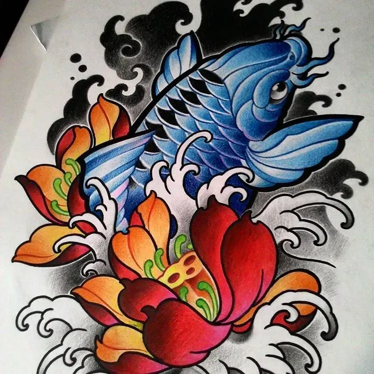 Choosing the Right Artist for Your Tattoo Designs Koi Fish
