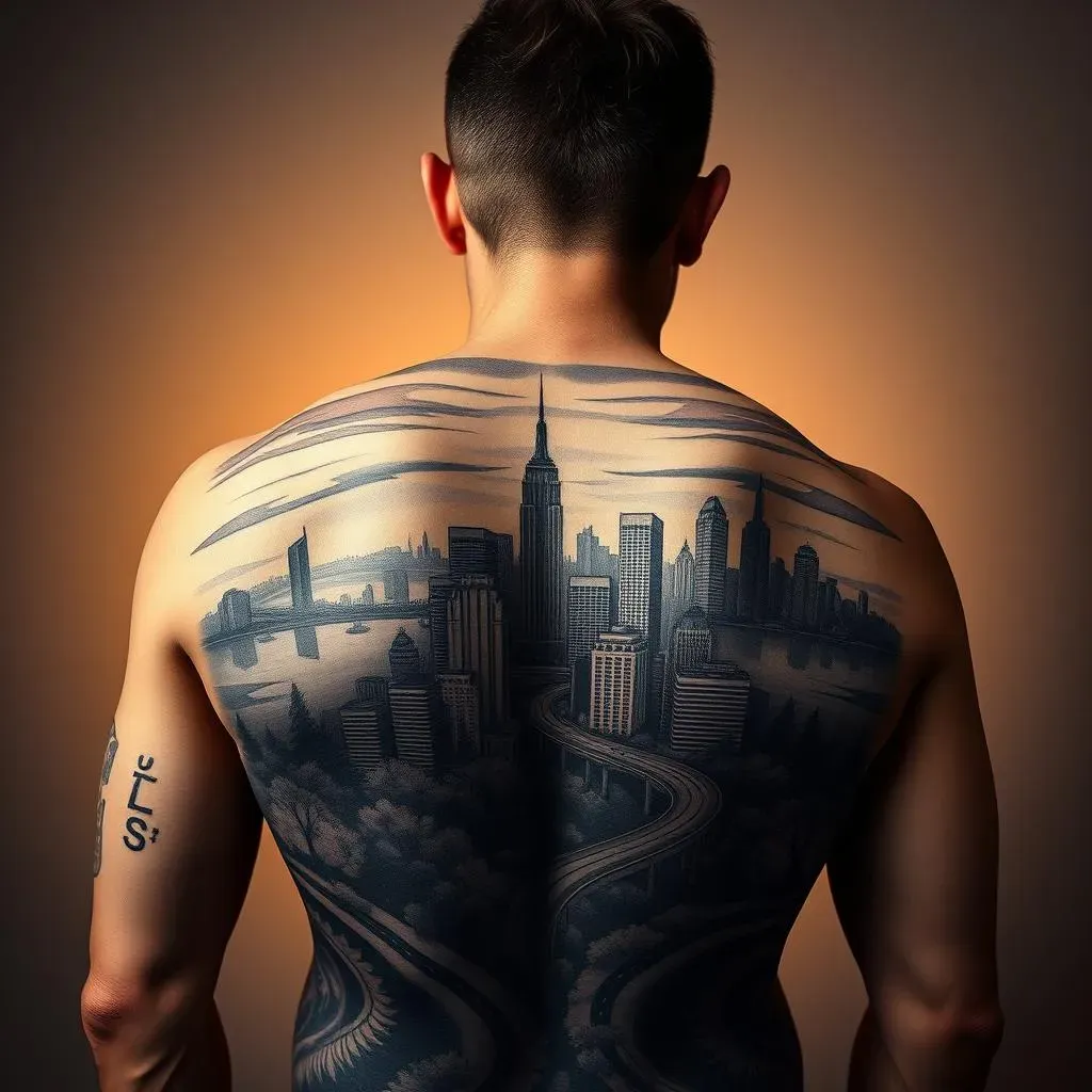 Choosing the Right Black and Grey Back Tattoo Design: Size, Placement & Style