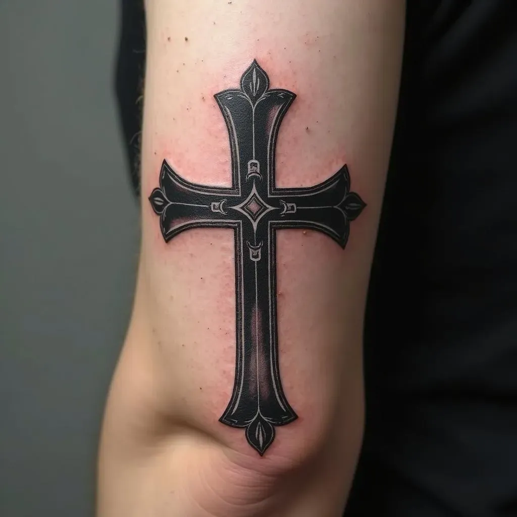 Choosing the Right Black and Grey Cross Tattoo for You