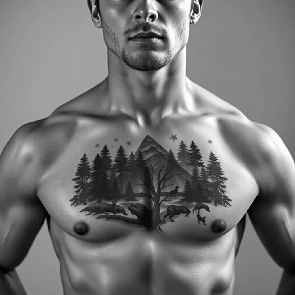 Choosing the Right Chest and Shoulder Tattoo Design