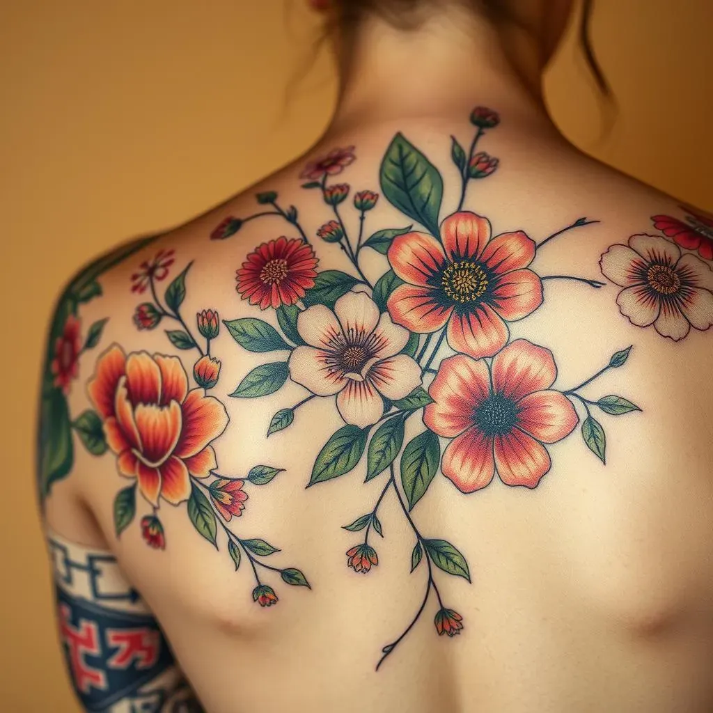 Choosing the Right Floral Design for Your Back Tattoo