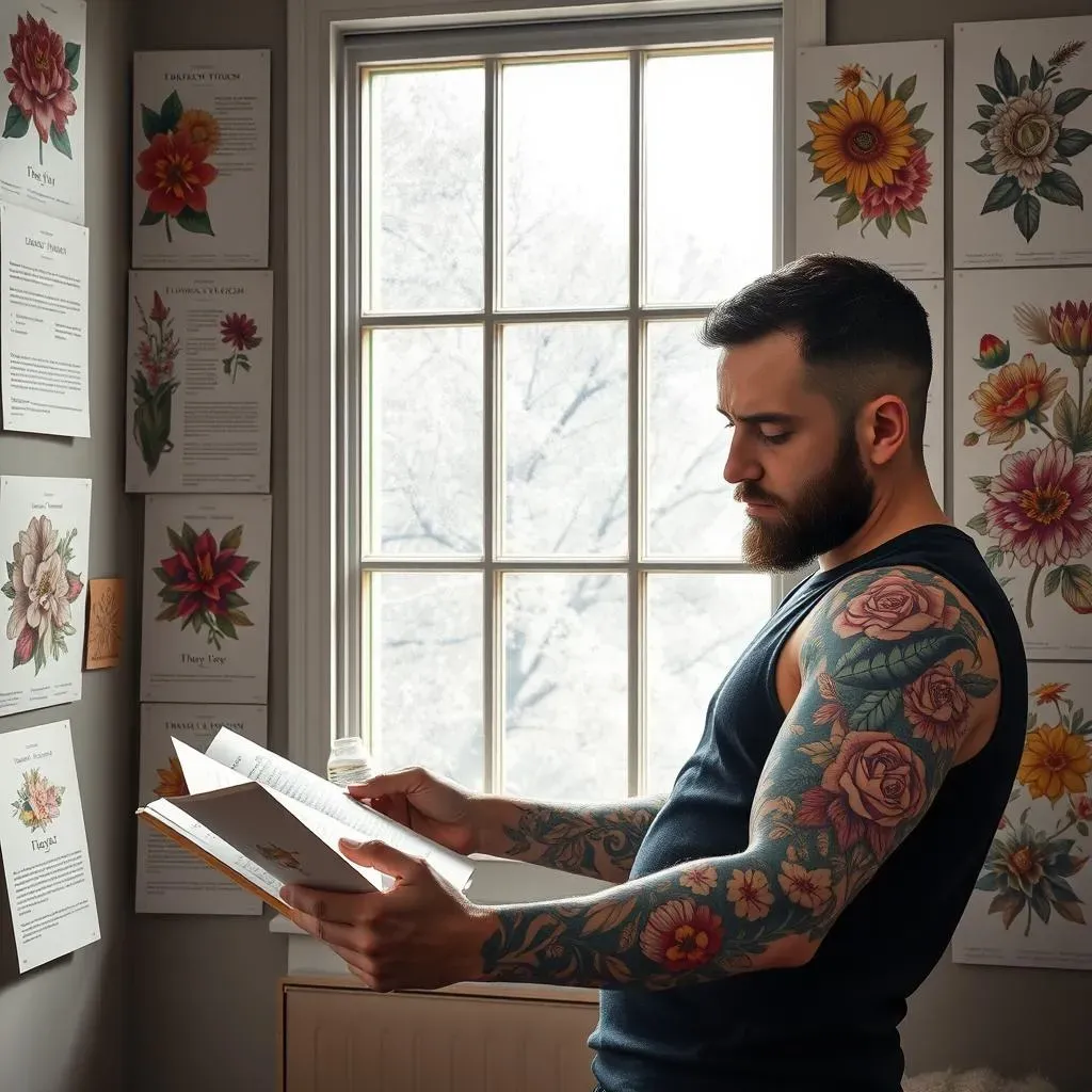 Choosing the Right Floral Sleeve Tattoo Design for Men