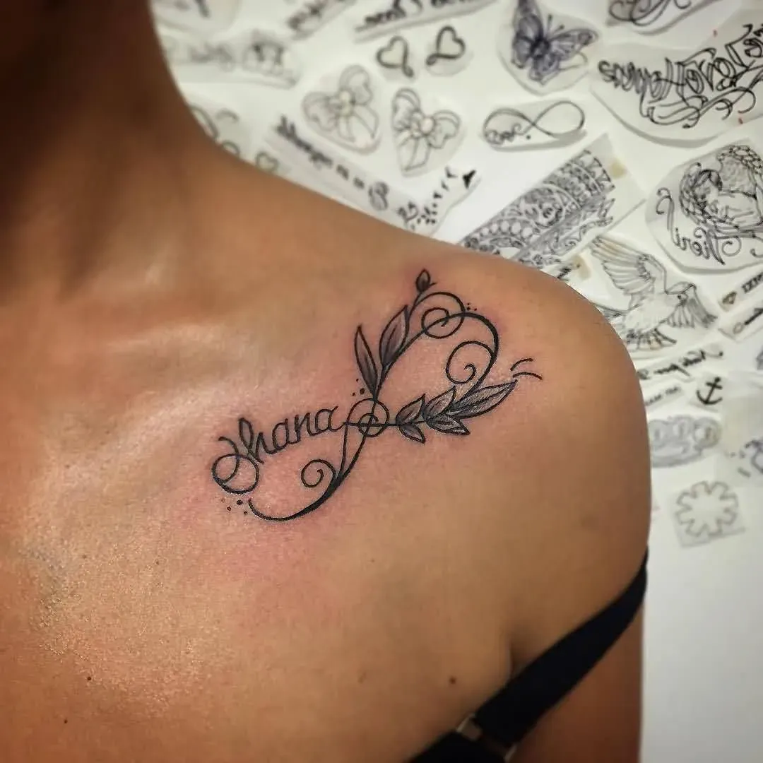 Choosing the Right Font and Style for Your Infinity Tattoo with a Name