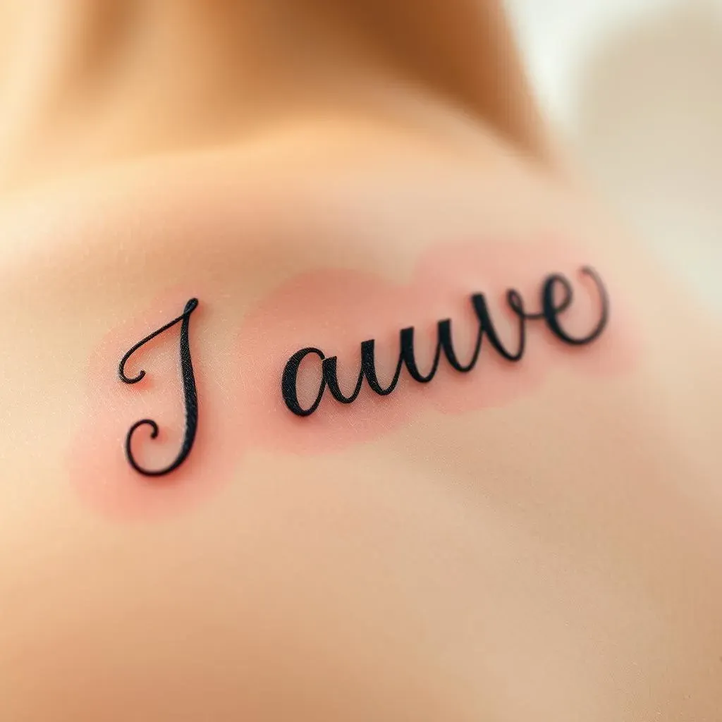 Choosing the Right Font and Style for Your Wife's Name Tattoo