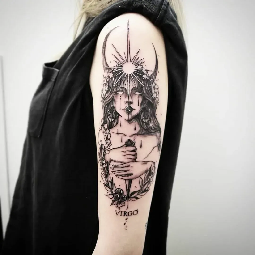 Choosing Your Style: From Minimalist to Bold Virgo Tattoo Designs