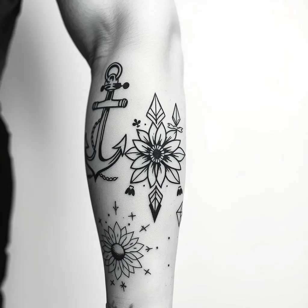 Classic and Modern: Iconic Black and White Tattoo Styles