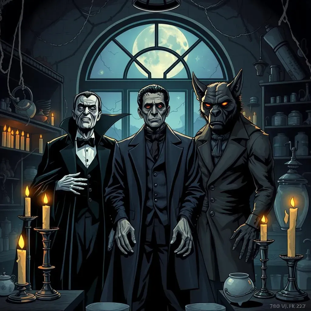 Classic Halloween Tattoo Designs: Icons of Horror