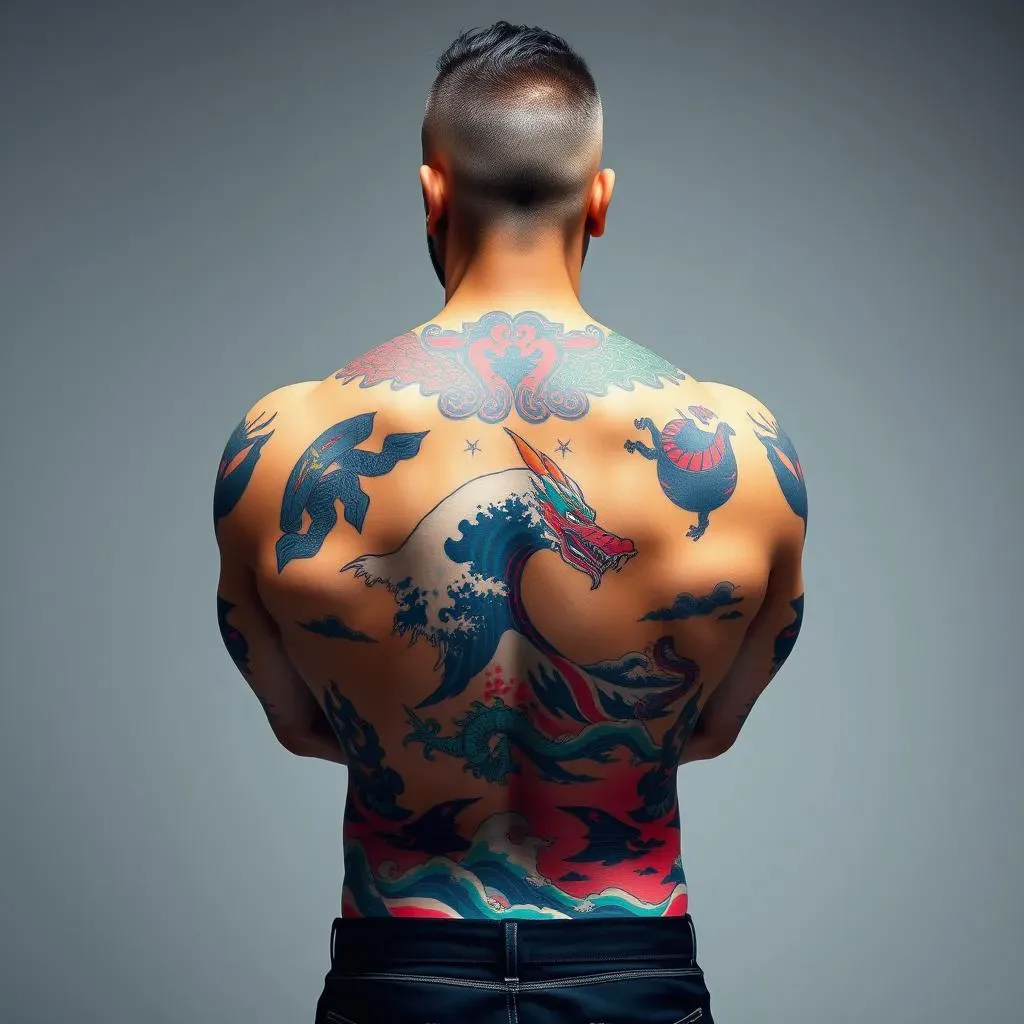 Ultimate Guide to Color Back Tattoos for Men