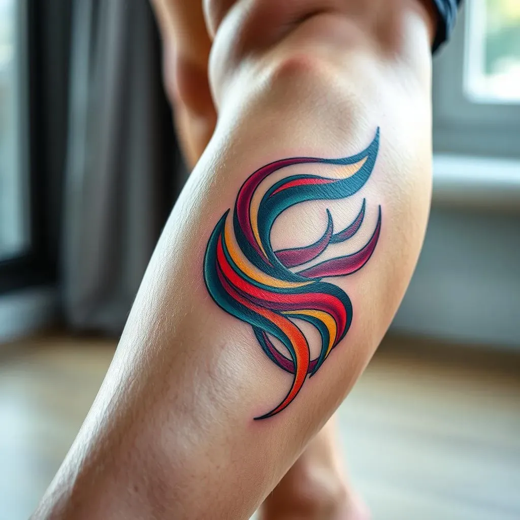 Ultimate Color Leg Tattoos for Men