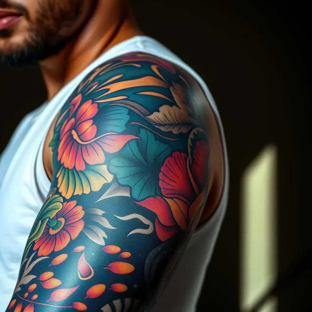 Ultimate Color Sleeve Tattoos for Men