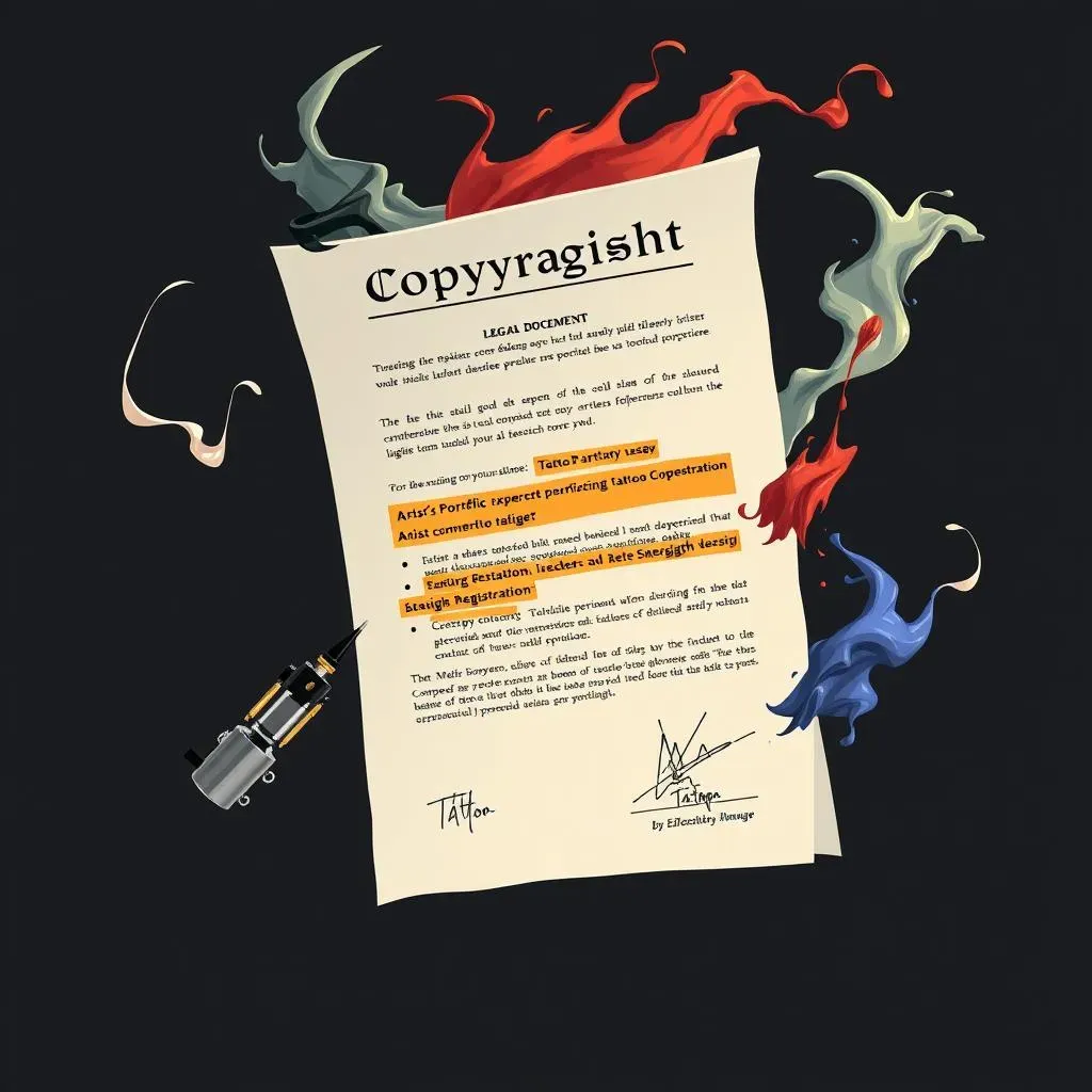 Copyright Concerns When a Tattoo Artist Uses Your Design