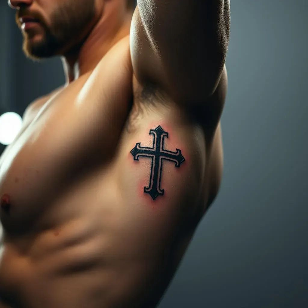 Absolute Cross Tattoos for Men Arm: Ideas & Inspiration