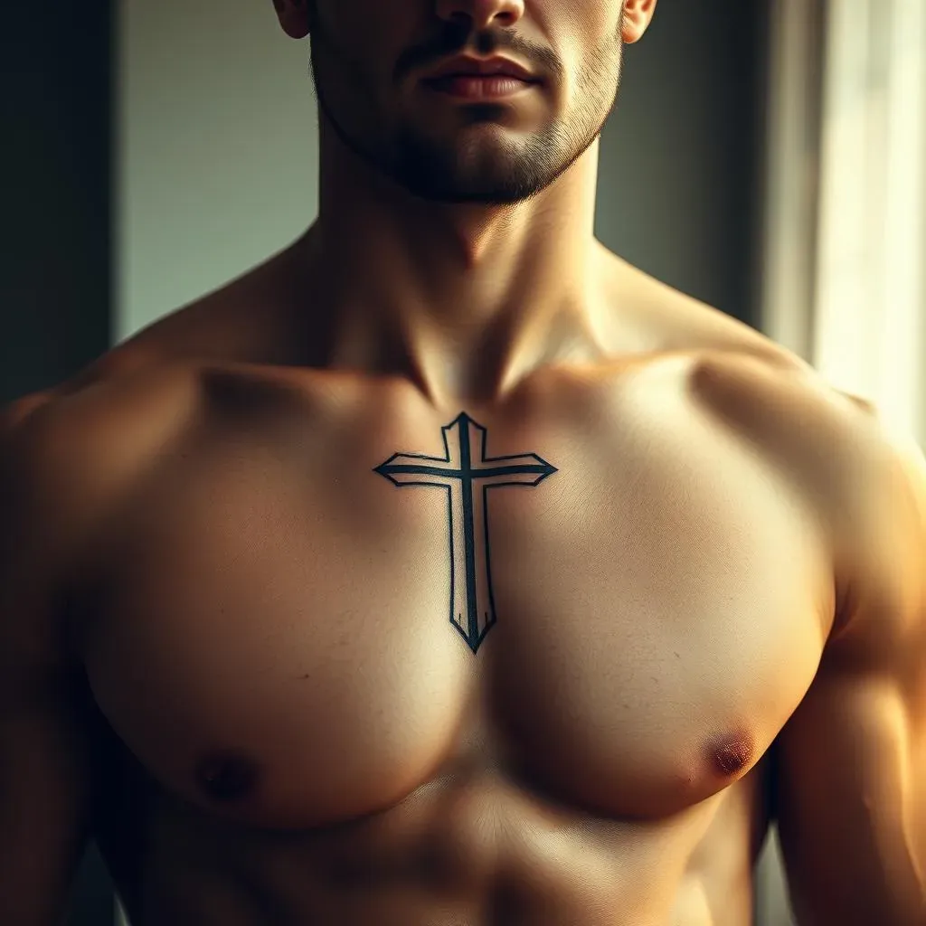 Powerful Cross Tattoos for Men Chest: Find Your Perfect Ink