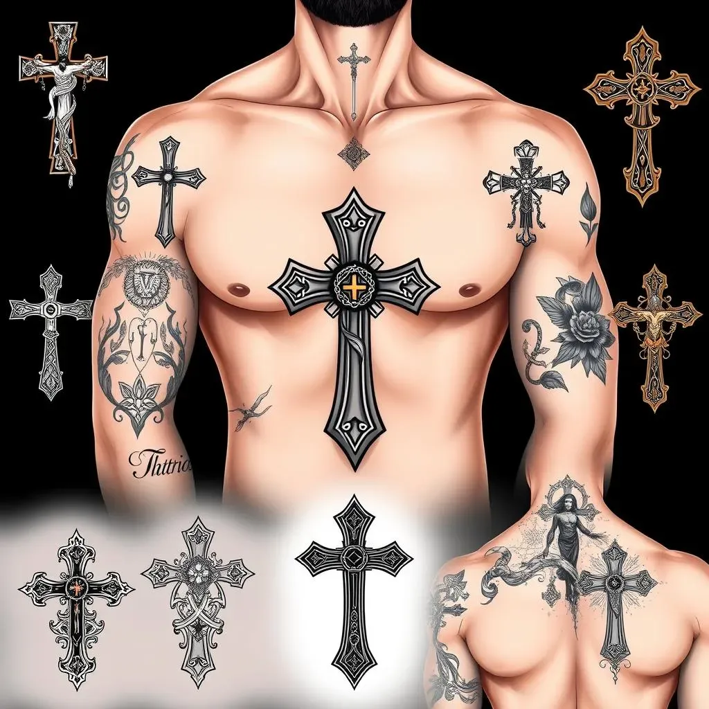 Powerful Cross Tattoos for Men: Designs & Ideas