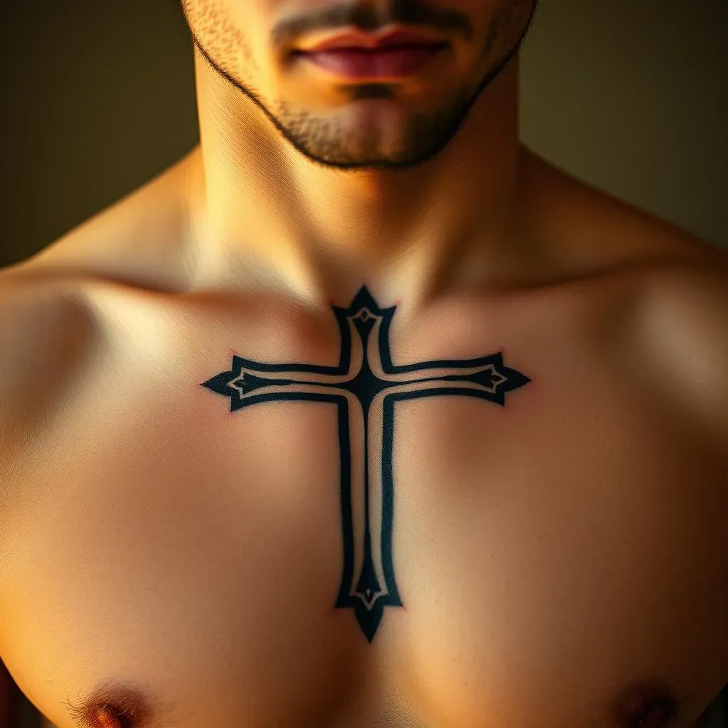 Absolute Guide: Cross Tattoos with Meaning for Men